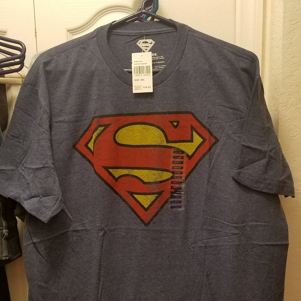 Men's SUPERMAN logo t-shirt